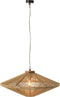 J-Line hanglamp Ovni - ijzer/jute - naturel - medium