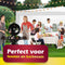 Lifetime Garden Partytent 3x6 M - Tent Paviljoen - 6 Zijwanden met Ramen - Wit