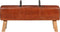 vidaXL - Gymbok - 110 - cm - echt - leer - bruin