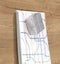 Sigel glasmagneetbord - Artverum - met LED verlichting - 48x48mm - Natural Wood - SI-GL405