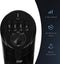 JAP Appliances Quebec - Energiezuinige (50W) Ventilator met timer - Torenventilator met 3 snelheden - Zwart