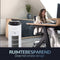 JAP Appliances Vancouver - 2 in 1 Stille ventilator (48dB) en luchtreiniger (Ionisator) - Torenventilator met afstandsbediening en timer - 6 Standen - Mat wit