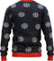 JAP Christmas Foute kersttrui (maat 3XL) - 100% Gerecycled - Kriebelt niet - Kerstcadeau volwassenen - Kersttrui dames en heren XXXL - Santastring - Blauw
