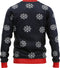 JAP Christmas Foute Kersttrui (maat 4XL) - 100% Gerecycled - Kriebelt niet - Kerstcadeau volwassenen - Kersttrui dames en heren XXXXL - Santastring - Blauw