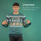JAP Christmas Foute Kersttrui (maat 4XL) - 100% Gerecycled - Kriebelt niet - Kerstcadeau volwassenen - Kersttrui dames en heren XXXXL - Let's get baked - Groen