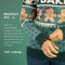 JAP Christmas Foute kersttrui (maat L) - 100% Gerecycled - Kriebelt niet - Kerstcadeau volwassenen - Kersttrui dames en heren - Let's get baked - Groen