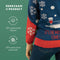 JAP Christmas Foute Kersttrui (maat S) - 100% Gerecycled - Kriebelt niet - Kerstcadeau volwassenen - Kersttrui dames en heren - Wine-derfull - Blauw
