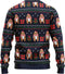 JAP Christmas Kersttrui (maat 2XL) - 100% Gerecycled - Kriebelt niet - Kerstcadeau volwassenen - Foute Kersttrui dames en heren XXL - Beer met geschenk - Donker blauw