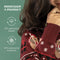 JAP Christmas Kersttrui (maat 2XL) - 100% Gerecycled - Kriebelt niet - Kerstcadeau volwassenen - Foute Kersttrui dames en heren XXL - Beer met geschenk - Rood