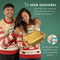 JAP Christmas Kersttrui (maat 2XL) - 100% Gerecycled - Kriebelt niet - Kerstcadeau volwassenen - Foute Kersttrui dames en heren XXL - Driving home for Christmas - Roze