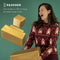 JAP Christmas Kersttrui (maat 2XL) - 100% Gerecycled - Kriebelt niet - Kerstcadeau volwassenen - Foute Kersttrui dames en heren XXL - Beer met geschenk - Rood