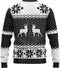 JAP Christmas Kersttrui (maat 3XL) - 100% Gerecycled - Kriebelt niet - Kerstcadeau volwassenen - Foute Kersttrui dames en heren XXXL - Classic one - Zwart