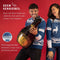 JAP Christmas Kersttrui (maat 3XL) - 100% Gerecycled - Kriebelt niet - Kerstcadeau volwassenen - Foute Kersttrui dames en heren XXXL - Classic one - Blauw