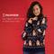 JAP Christmas Kersttrui (maat 3XL) - 100% Gerecycled - Kriebelt niet - Kerstcadeau volwassenen - Foute Kersttrui dames en heren XXXL - Beer met geschenk - Donker blauw