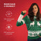 JAP Christmas Kersttrui (maat 4XL) - 100% Gerecycled - Kriebelt niet - Kerstcadeau volwassenen - Foute Kersttrui dames en heren XXXXL - Classic one - Groen
