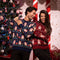JAP Christmas Kersttrui (maat L) - 100% Gerecycled - Kriebelt niet - Kerstcadeau volwassenen - Foute Kersttrui dames en heren XXL - Beer met geschenk - Rood