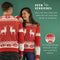 JAP Christmas Kersttrui (maat L) - 100% Gerecycled - Kriebelt niet - Kerstcadeau volwassenen - Foute Kersttrui dames en heren - Classic one - Rood