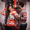 JAP Christmas Kersttrui (maat S) - 100% Gerecycled - Kriebelt niet - Kerstcadeau volwassenen - Foute Kersttrui dames en heren - Driving home for Christmas - Roze