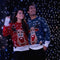 JAP Christmas Kersttrui (maat S) - 100% Gerecycled - Kriebelt niet - Kerstcadeau volwassenen - Foute Kersttrui dames en heren - Rudolf het Rendier - Rood