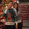 JAP Christmas Kersttrui (maat XL) - 100% Gerecycled - Kriebelt niet - Kerstcadeau volwassenen - Foute Kersttrui dames en heren - Rudolf het Rendier - Grijs
