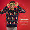 JAP Foute kersttrui - Beer met geschenk - Kerstcadeau volwassenen - Dames en heren - Kerst - 4XL - Donker blauw