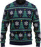 JAP Foute kersttrui - Christmas tree - Kerstcadeau volwassenen - Dames en heren - Kerst - M - Donker blauw