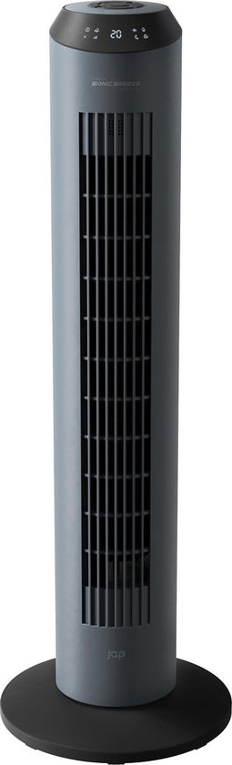 JAP Vancouver Stille Torenventilator - Luchtreiniger Ionisator - Timer Afstandsbediening - Ventilator 86,8cm - Oscillerende kolomventilator staand - Mat antraciet