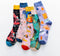 Japanese Colourful Smiling Socks® - Warme Sokken Dames - 5 Paar - Kleurvol - Giftbox - Maat 35-42 - Cadeau voor haar - Vrolijke Sokken