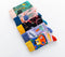 Japanese Colourful Smiling Socks® - Warme Sokken Dames - 5 Paar - Kleurvol - Giftbox - Maat 35-42 - Cadeau voor haar - Vrolijke Sokken