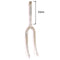 Japs Voorvork Vast 20 Inch Atb 1 Inch Zilver