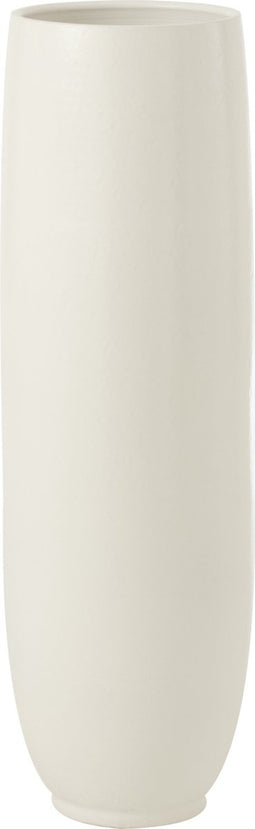 J-Line vaas Ying - keramiek - wit - large - 94 cm hoog