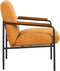 Jara Lounge stoel - geel - 68.5x72.5x82 cm