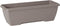 Jardiniere - GARDEN ID Teramo - Taupe 60 cm - Duurzaamheid - Geïntegreerde waterreserve - Gerecycled & 100% recyclebaar - Volume voor planten