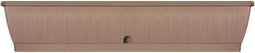 Jardiniere - GARDEN ID Terraflor - Taupe 100 cm - Duurzaamheid - Waterreserve - Gerecycled en 100% recycleerbaar - Volume voor planten.