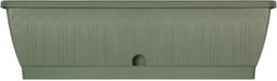 Jardiniere - GARDEN ID Terraflor - Verdigris 60 cm - Duurzaamheid - Waterreserve - Gerecycled en 100% recyclebaar - Volume voor planten.