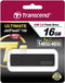 Transcend JetFlash 780 - USB-stick 16 GB - USB 3.0 400 Mbps - Zwart