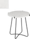 Mica Decorations Farah Bijzettafel - H45 x Ø43 cm - Metaal - Wit