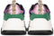 POSH by Poelman GIGI - Dames sneakers - Chunky zool 3.5 cm - Paars met groen