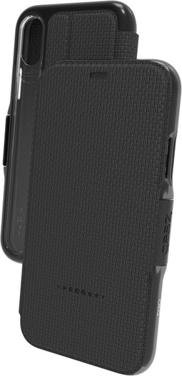 Gear4 Oxford - Flip cover - Shockproof - Zwart