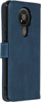 iMoshion Hoesje Geschikt voor Nokia 3.4 Hoesje Met Pasjeshouder - iMoshion Luxe Bookcase - Blauw