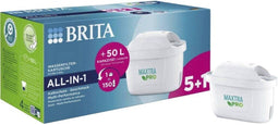 Brita Maxtra Pro All-In-1 Waterfilterpatronen 6 Stuks