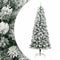 vidaXL - Kunstkerstboom - met - scharnieren - en - sneeuw - 180 - cm
