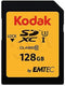 Kodak Ultra Performance EKMSD128GXC10HPRK - 128GB SDXC-kaart - 4K Ultra HD Class 10 UHS-I U3 V30 A1 - Zwart