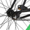 vidaXL - Fiets - met - vaste - versnelling - 700 - c - 55 - cm - zwart - en - groen