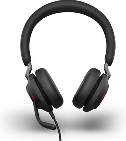 Jabra Evolve2 40 MS - Stereo USB-C - 3-microfoontechnologie - Zwart