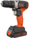 Black+Decker BCD001C1-QW - Accuboormachine 18V - 1 accu - 25mm hout - 10mm metaal
