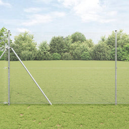 vidaXL - Gelast - Draadhek - 1.5x50 - m - Gegalvaniseerd - Staal
