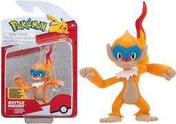 Jazwares Pokémon Battle Figure-Monferno (Diversen) Nieuw