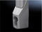 Rittal TS 8611.070 - Handgreep - Comfortabele klaptechniek - Grijs-wit (RAL 7035)