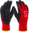 Werkhandschoenen Meister T10 Winter Zwart Rood Acryl